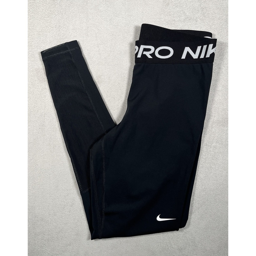 Nike Pro Mens Medium Black Dri-FIT Compression Tights CZ9779-010